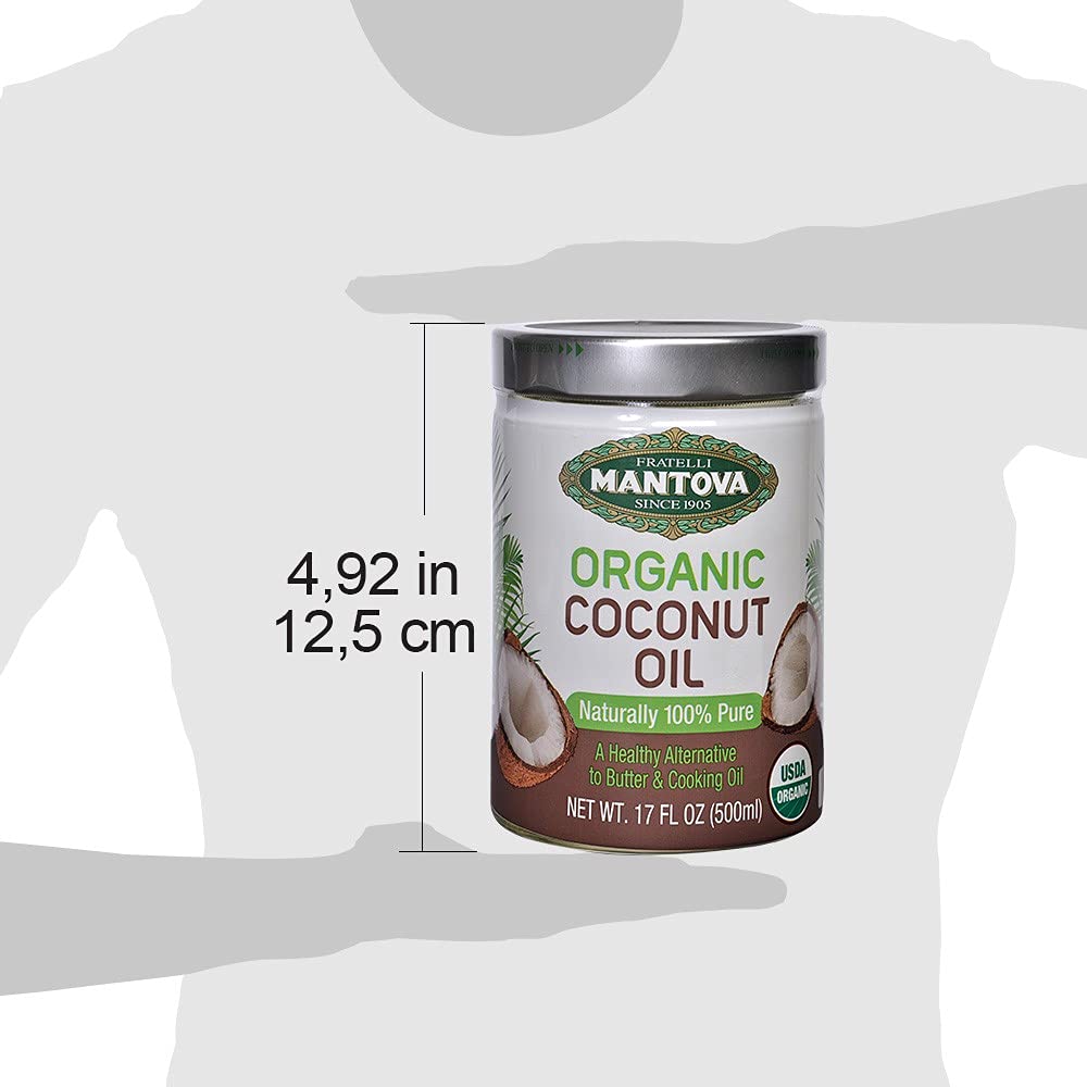 Amazon.com : Organic Coconut Oil, 100% Natural (Pack of 1) 17 fl